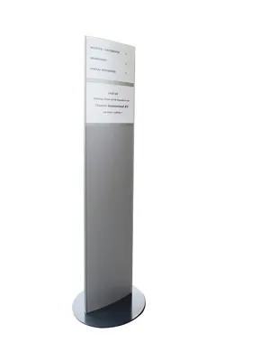 Binnenzuil Sjiek (4 x A4 - staand)